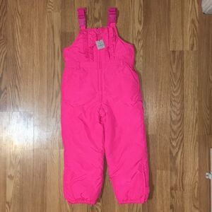 Baby Gap half zip snow overalls size 5 years‎